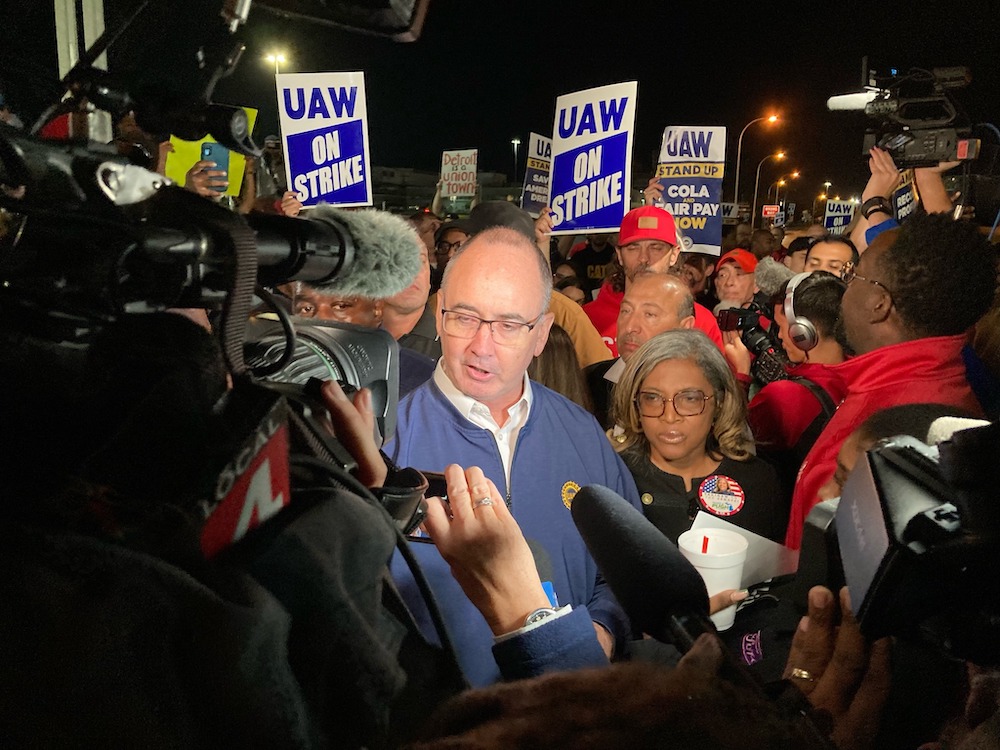 UAW Strike GM Wentzville Assembly Plant