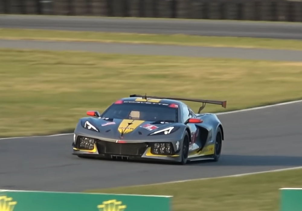 Listen to the Glorious C8.R Engine at Daytona Test Day