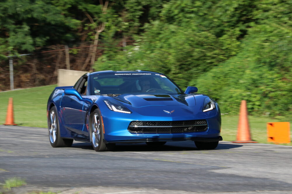 C7 Corvette at Carlisle Chevrolet Nationals 2019 Autocross