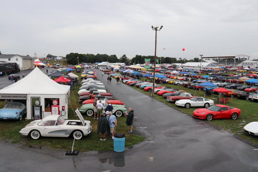 Corvettes at Carlisle