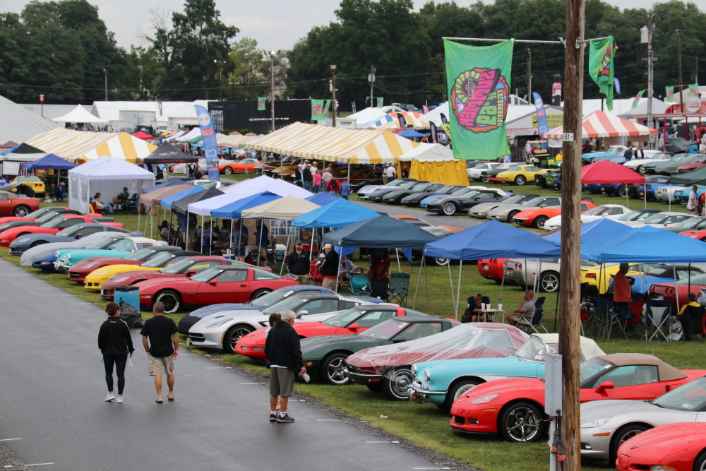 Corvettes at Carlisle