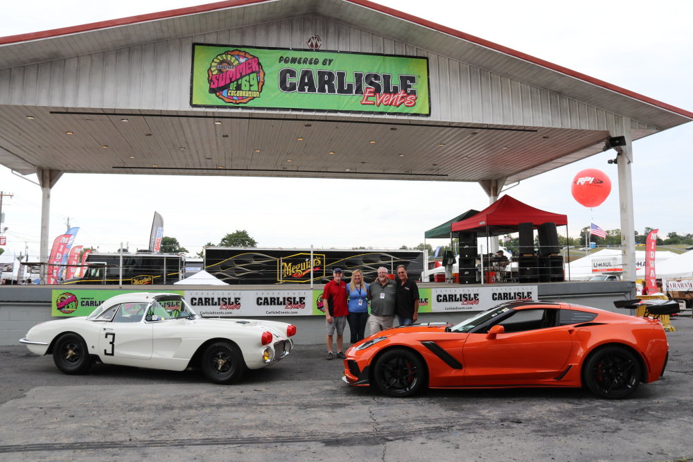 Corvettes at Carlisle