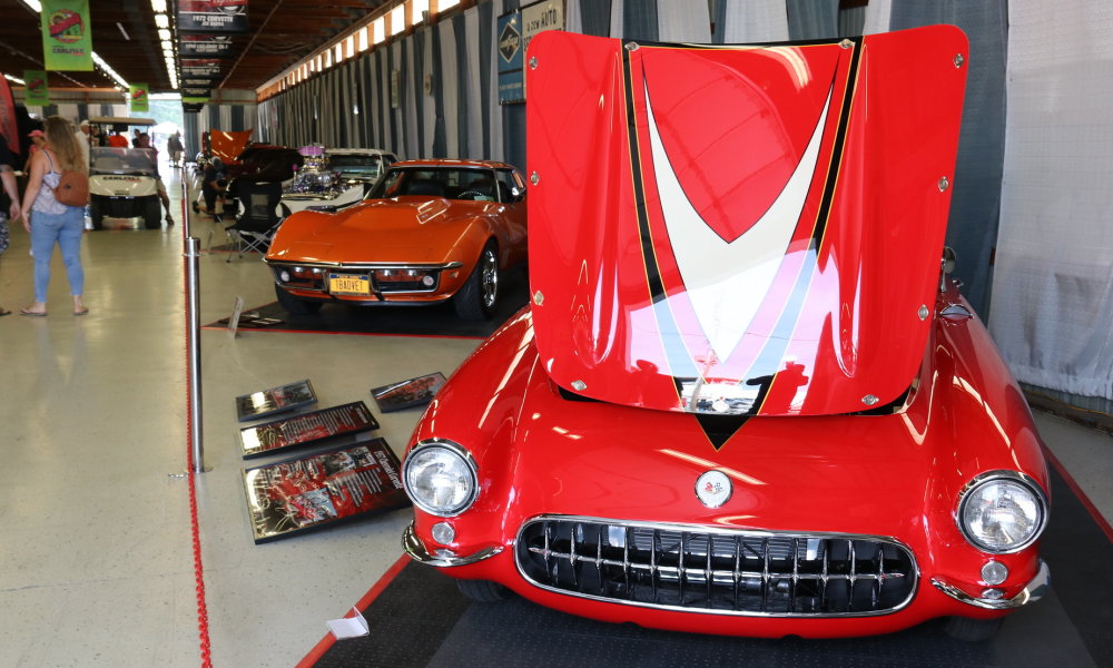 Corvettes at Carlisle