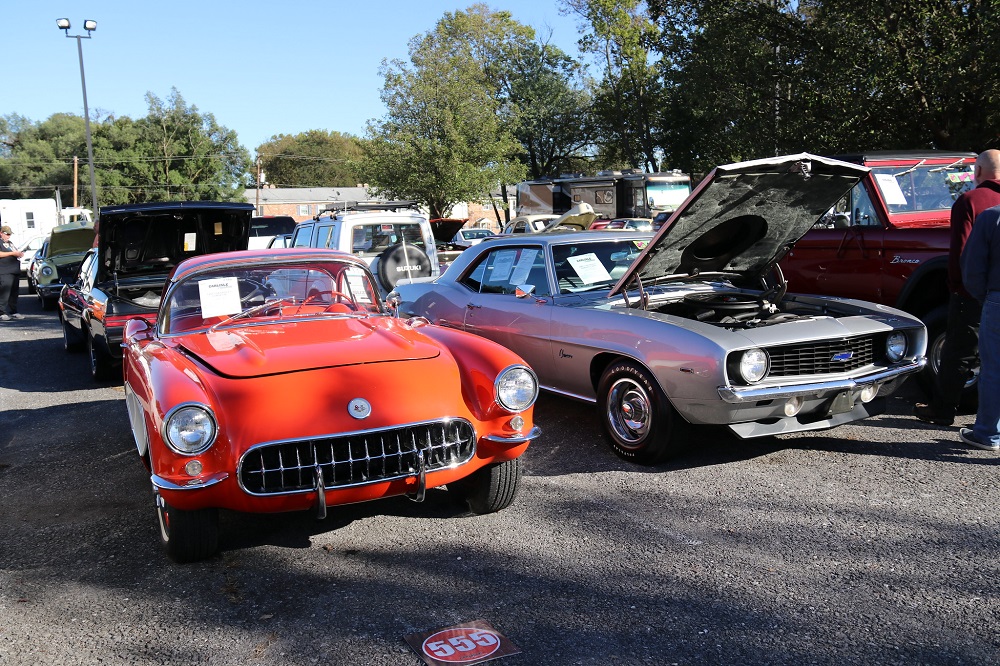 Corvettes at Fall Carlisle