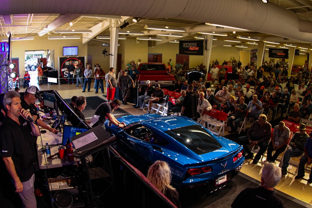 Corvettes at Fall Carlisle