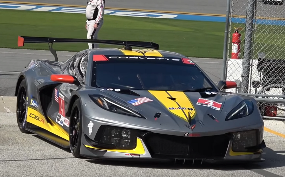 Listen to the Glorious C8.R Engine at Daytona Test Day