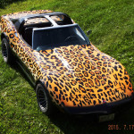 Cheetah Themed-Corvette Is a Wild Take on a C3