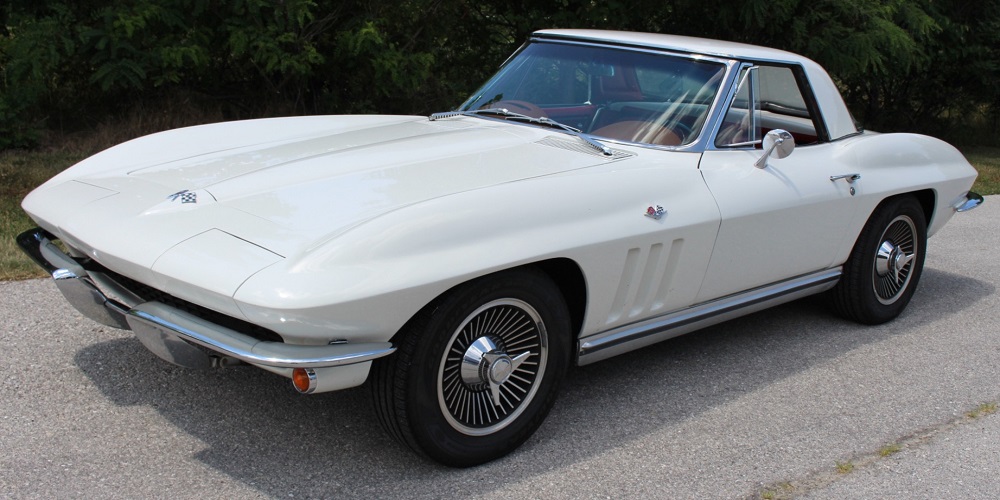 1965 Corvette C2 Convertible Hardtop Manual Transmission Red Interior Corvetteforum.com