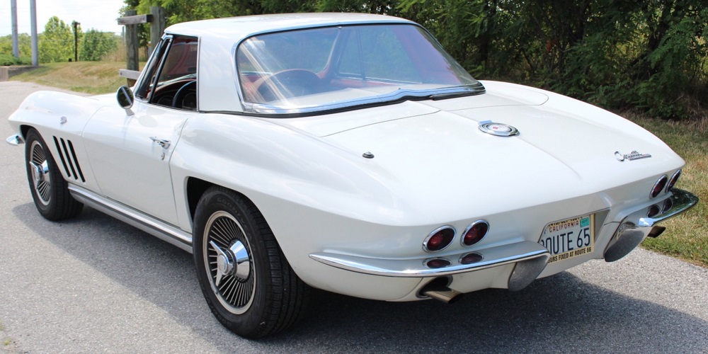 1965 Corvette C2 Convertible Hardtop Manual Transmission Red Interior Corvetteforum.com