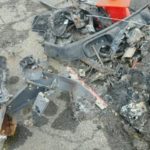 Remnants of Burned 1960 Corvette for Sale