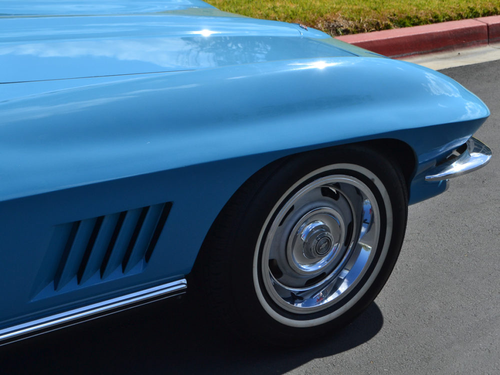 Jewel Blue 1967 Corvette Convertible