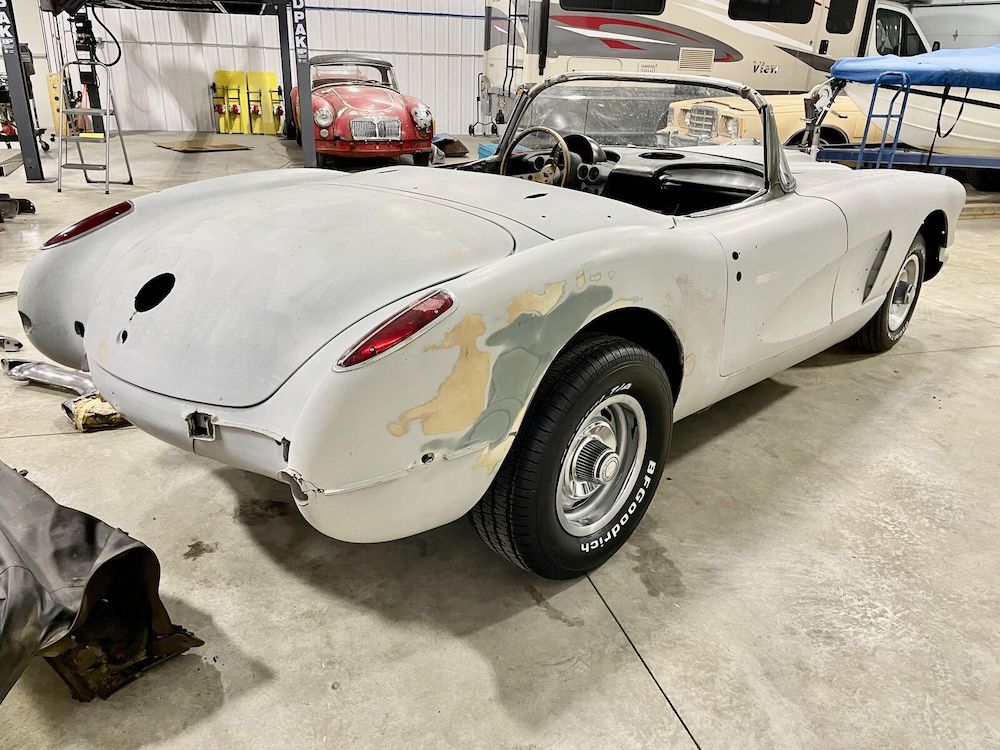 1958 Corvette Restoration Project