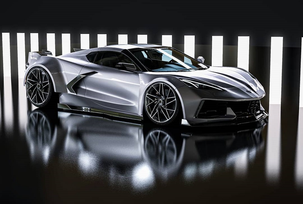 C8 Corvette Rendering