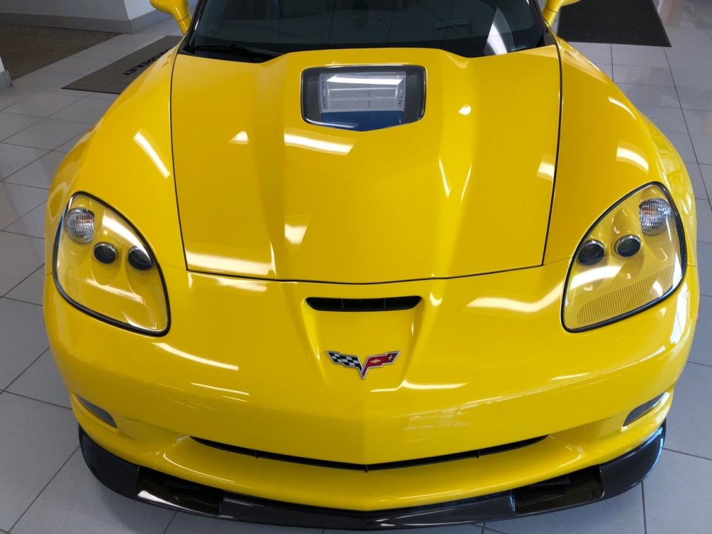 Velocity Yellow C6 Corvette ZR1