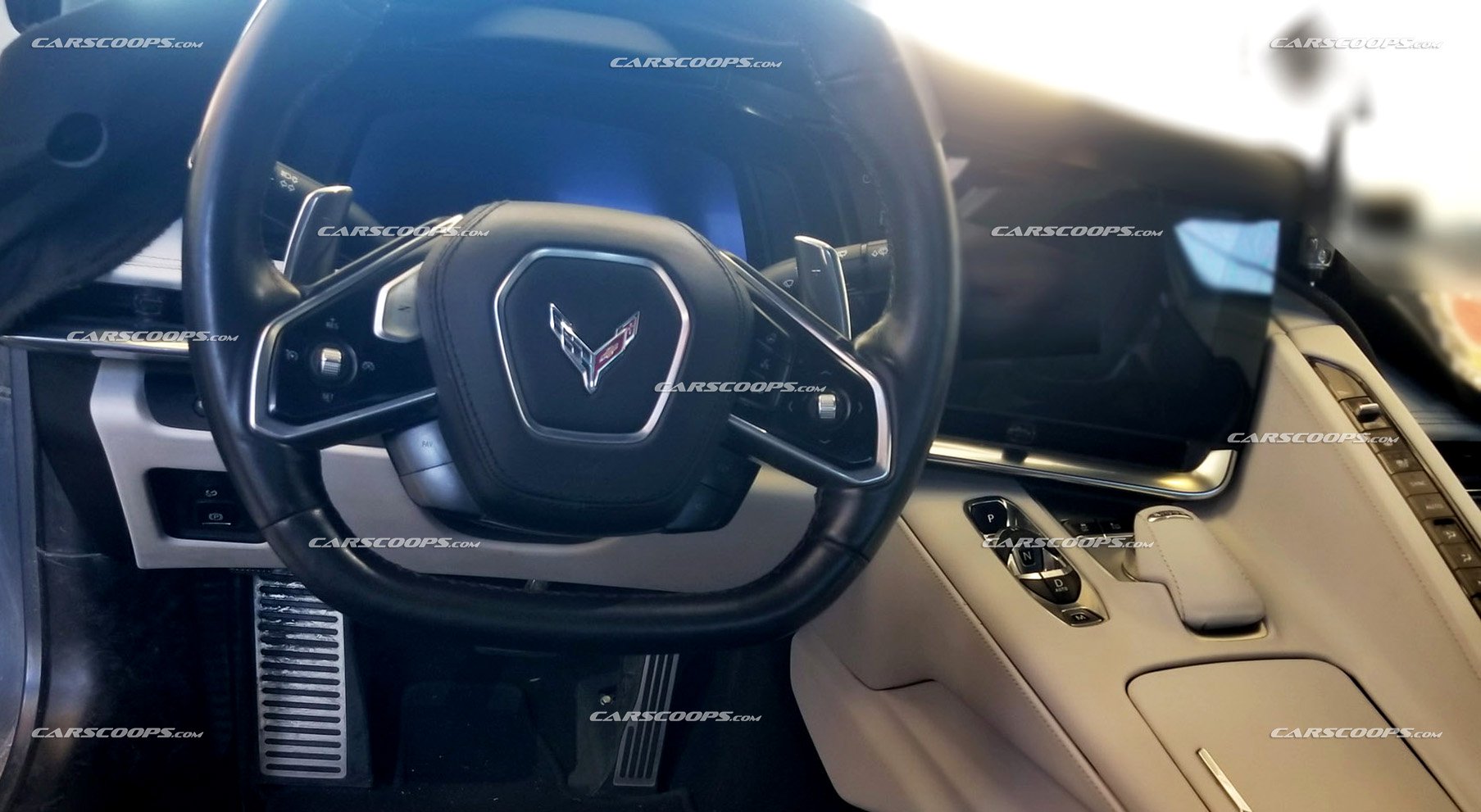 C8 Corvette Interior Leaked by CarScoops