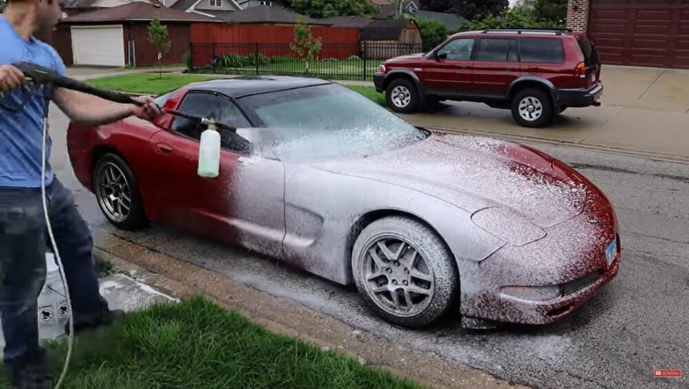 Neglected C5 Corvette Gets Exterior Makeover