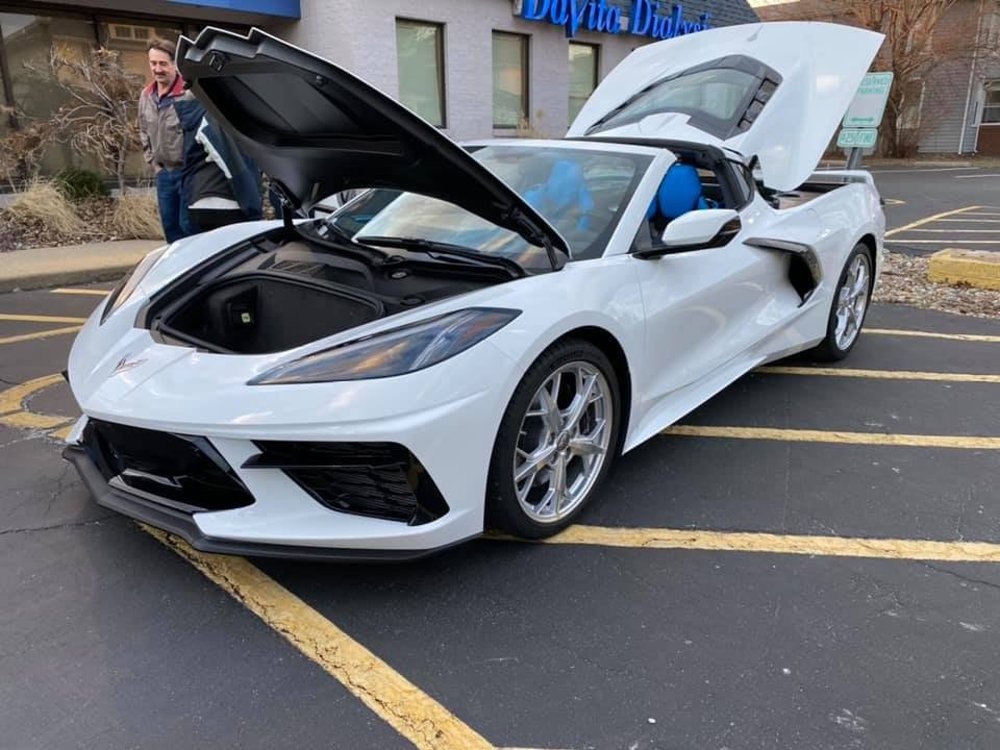 White Corvette Open