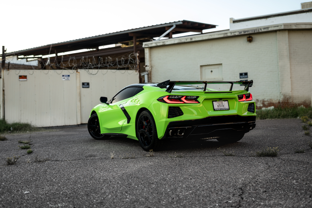 Acid Green C8 by Inozetek EAWraps & Cody Nogowski rear