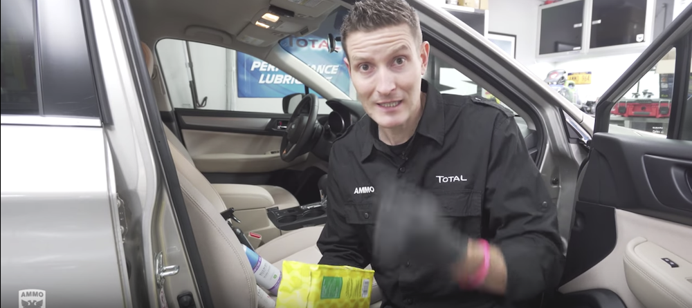 AMMO NYC How to Clean & Disinfect Your Car's Interior