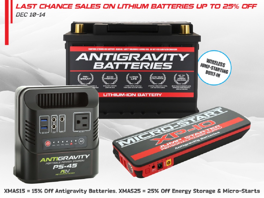 Antigravity Batteries