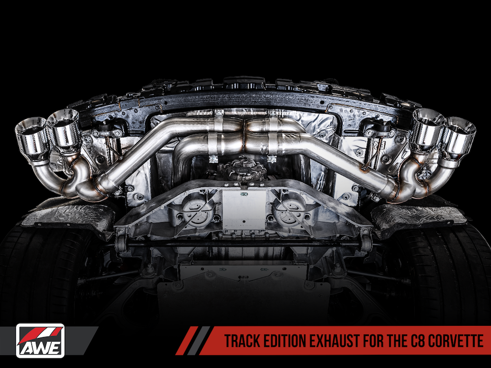 AWE Tuning C8 Corvette Track Exhaust