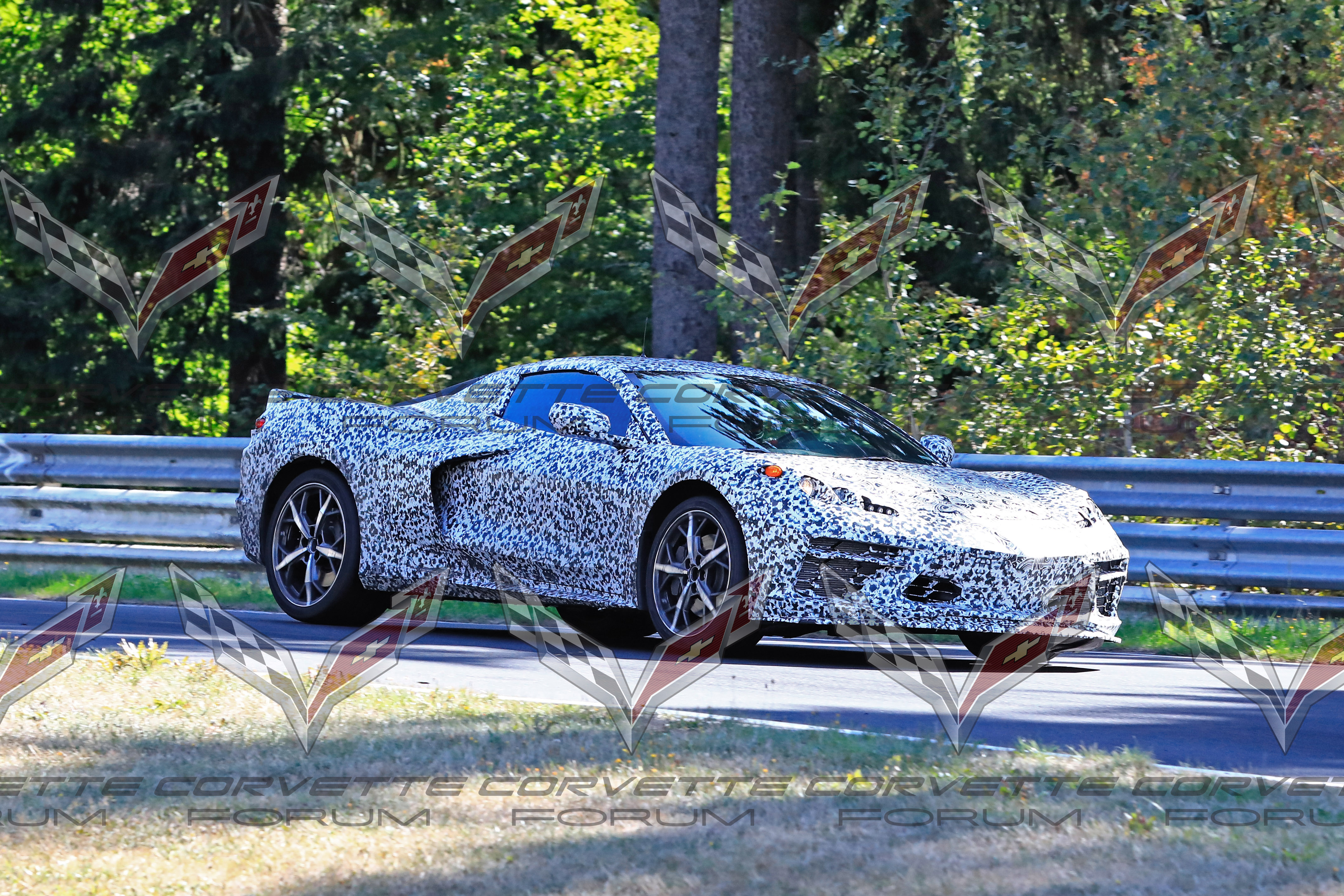 Corvetteforum.com C8 Corvette Mid-engine Zora Spy Shots Nurburgring