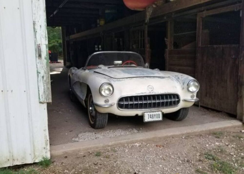 1957 Corvette Barn Find Has Us Stunned