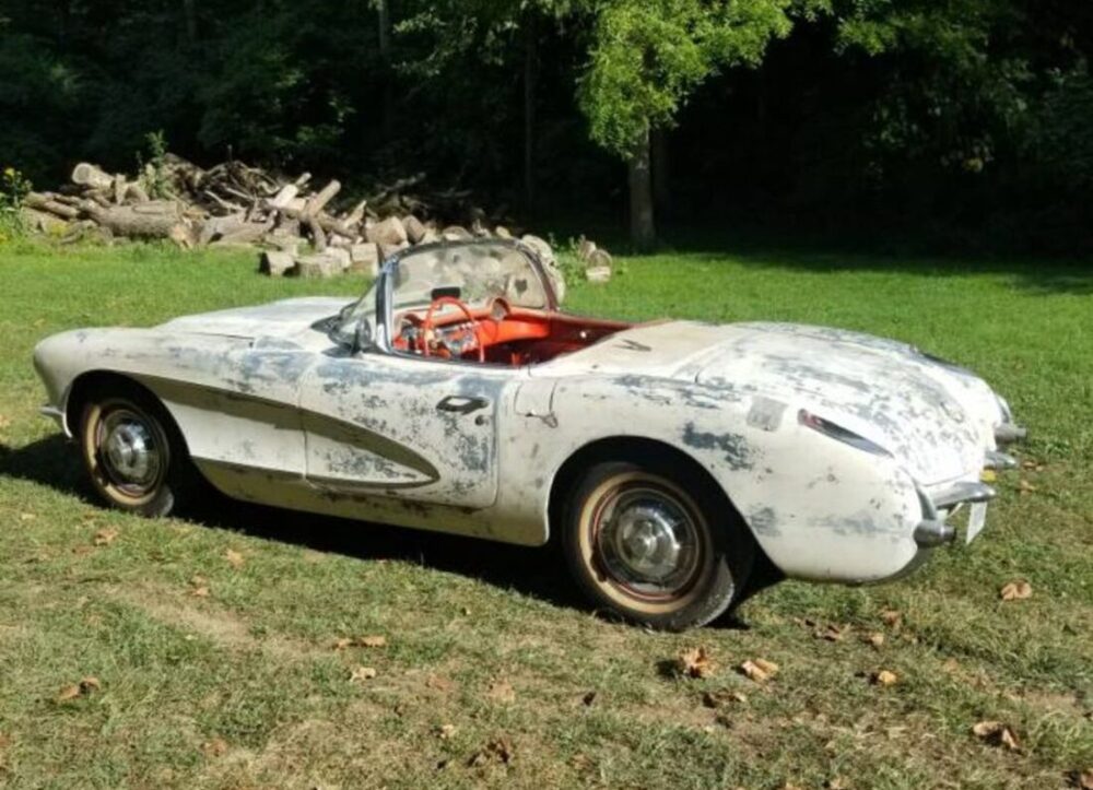 1957 Corvette Barn Find Has Us Stunned