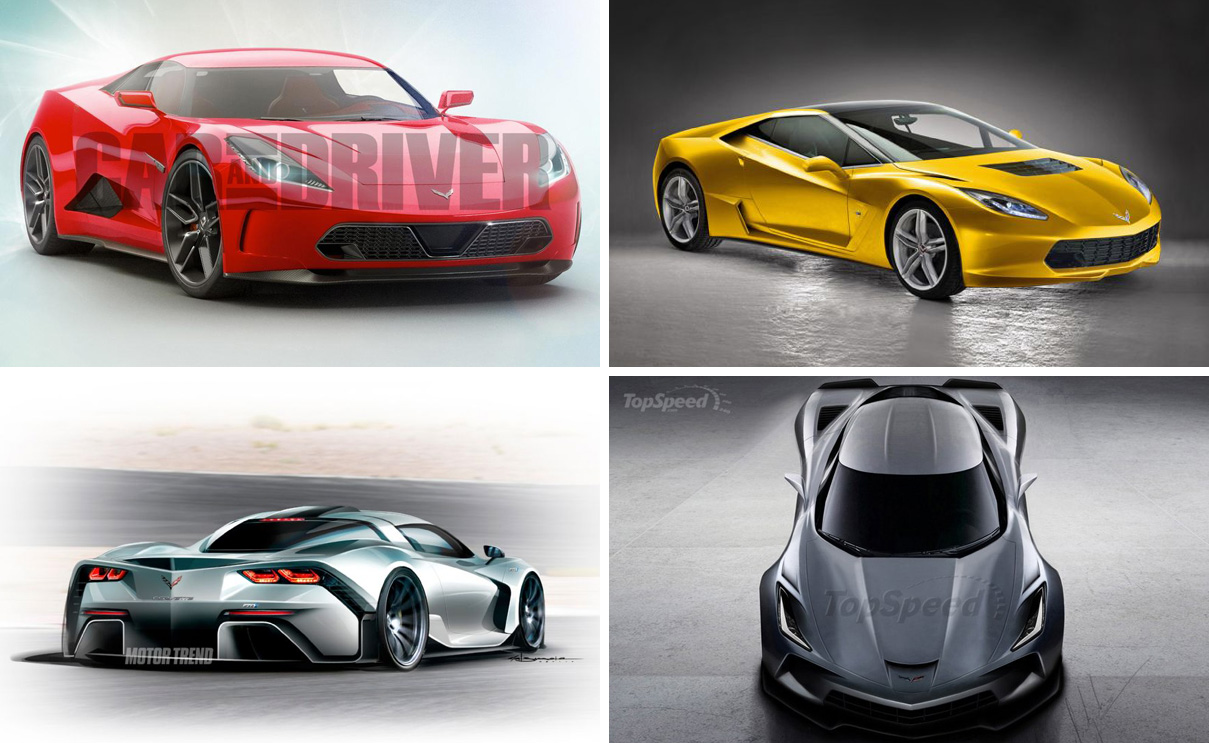 Battle of the Chevrolet Corvette Renderings