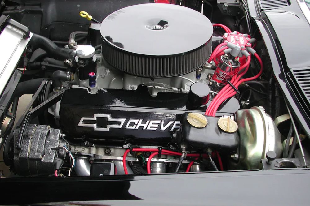 Factory Big Block '66 Corvette Packed a Beefed-Up ZZ502 Under the Hood