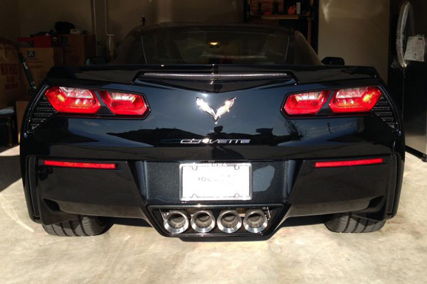 Black C7 Corvette Stingray Home