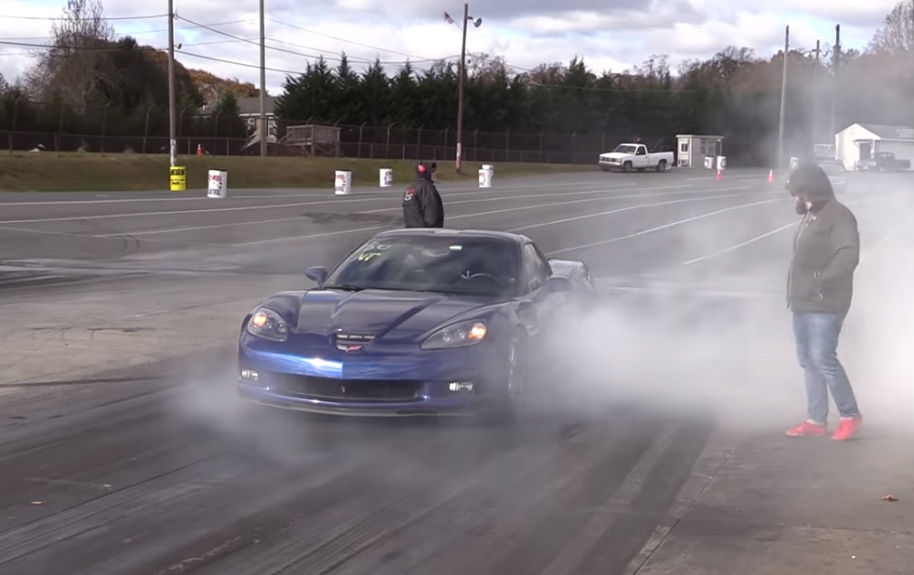 Corvette C6 Z06 Drag Racing Nitrous