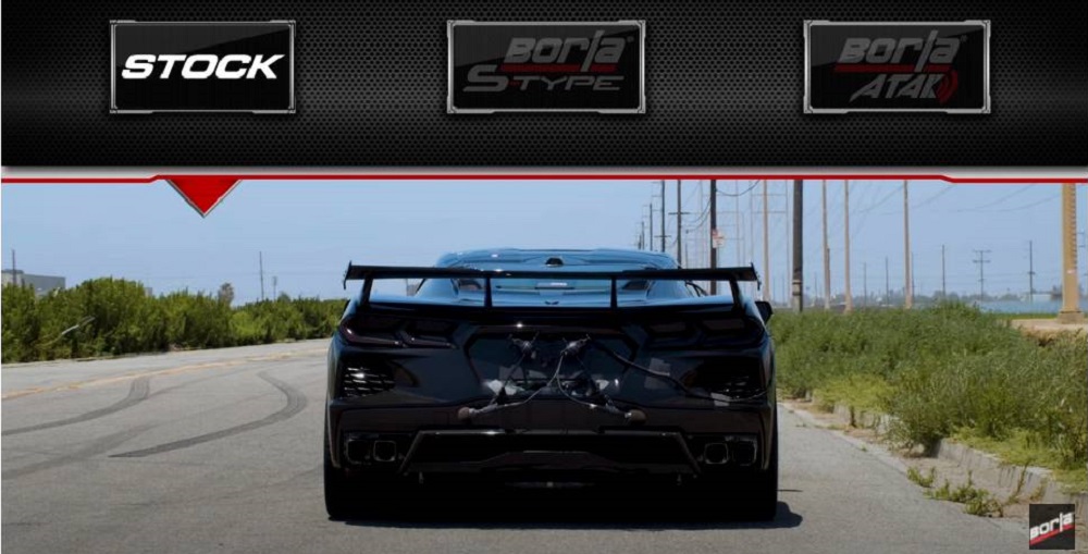 Borla Exhaust C8 Stock