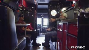 Brad Paisley's Corvette-inspired tour bus