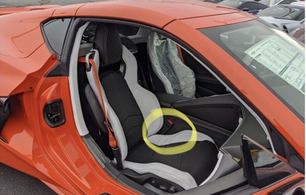 C8 Corvette Seat