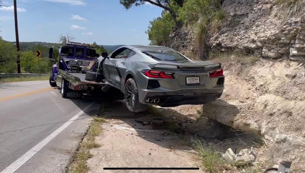 2023 Corvette Crash