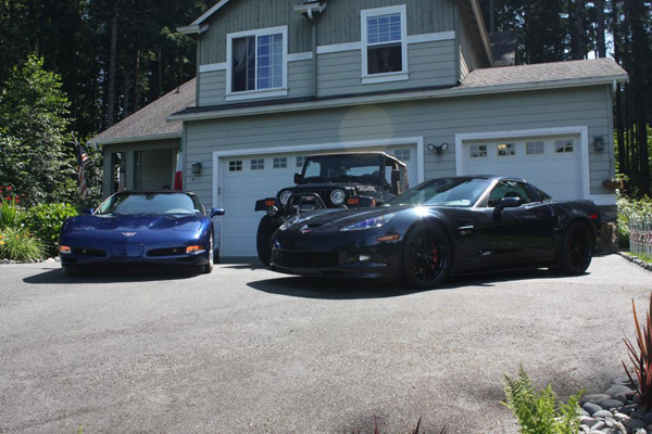 C5 Corvette & Jeep & C6 Corvette