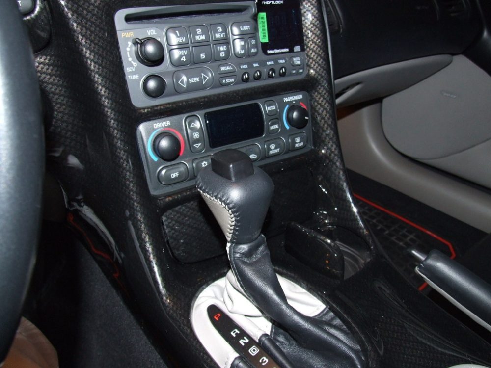 Corvette Carbon Fiber Dashboard