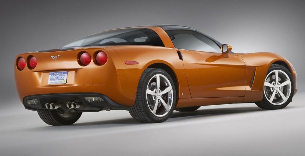 C6 Corvette Rear