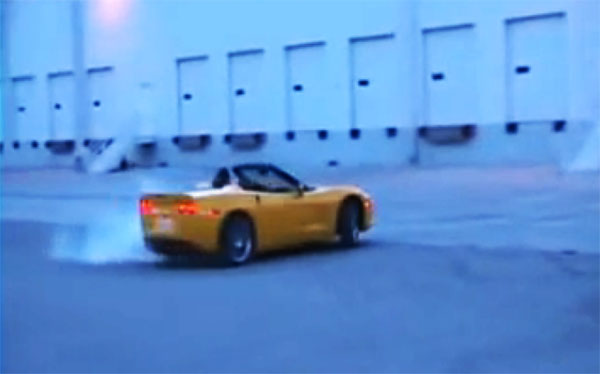 C6 Corvette Convertible Donuts