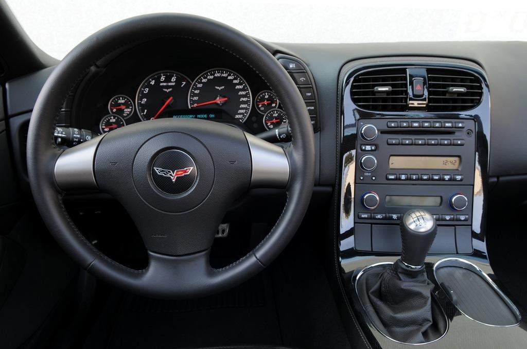 C6 Corvette interior