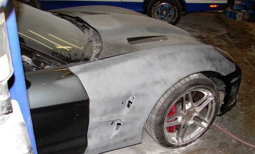 Corvette ZR1 Fender Sanded