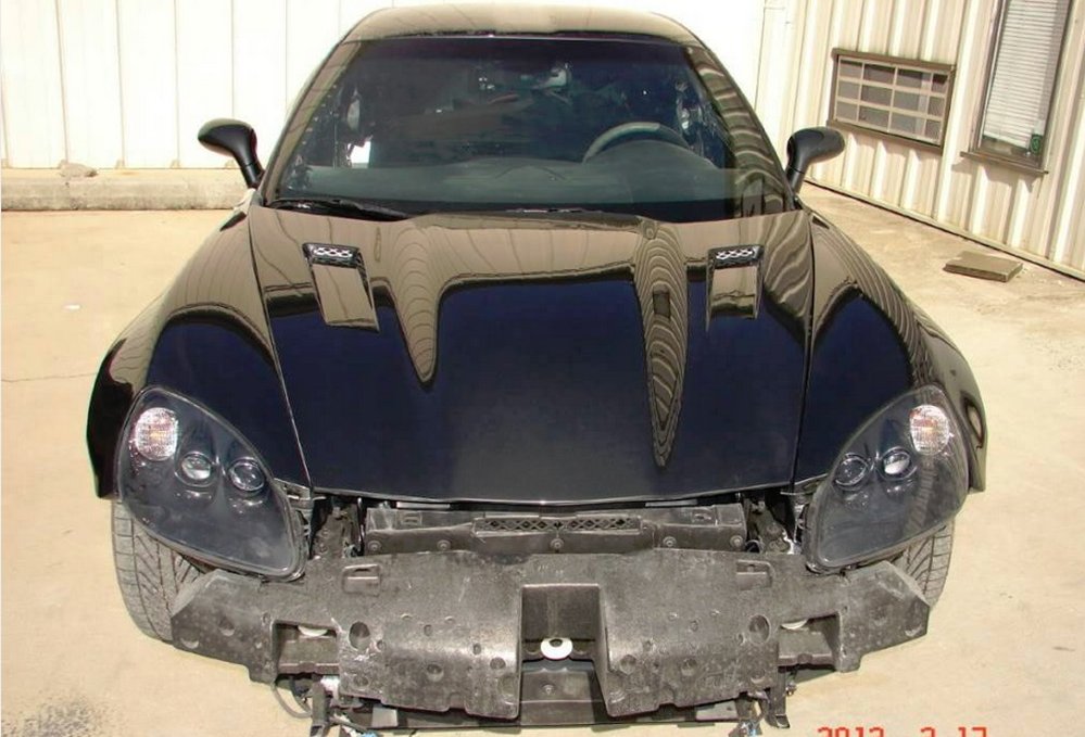 Corvette ZR1 Fenders Painted