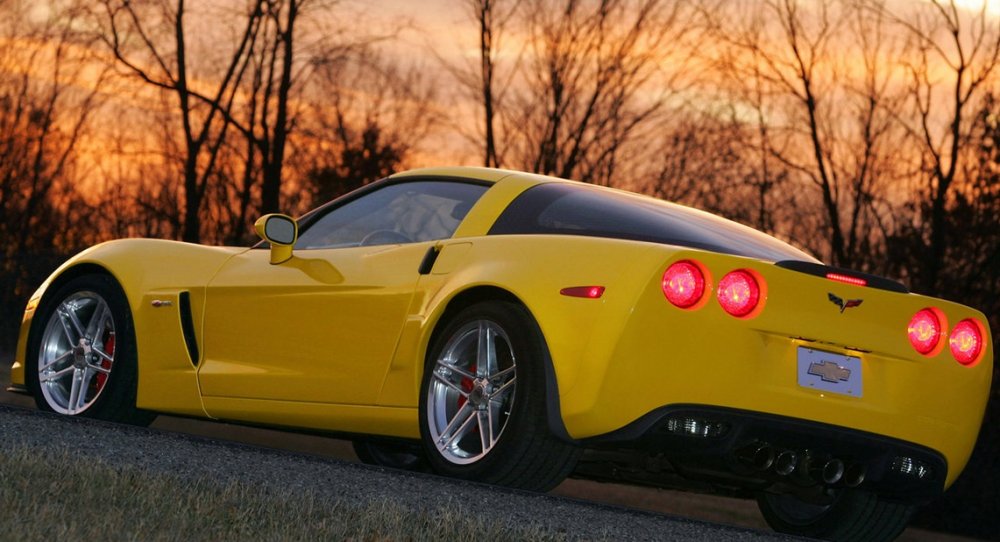 C6 Corvette Z06 rear