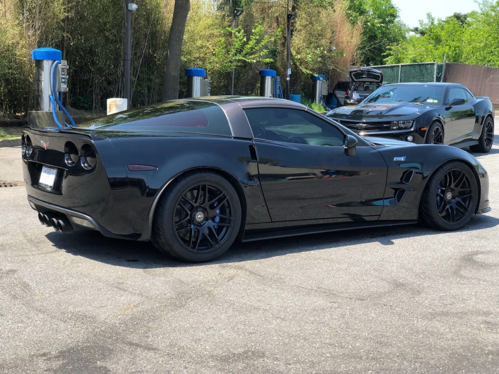 C6 ZR1 tuned supercharger marketplace blacked out