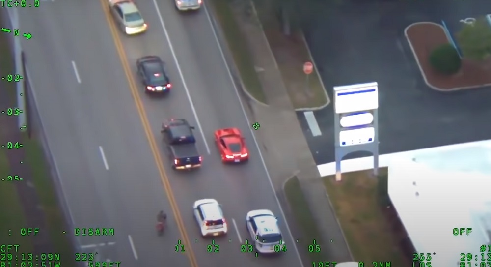 C7 Corvette Police Chase