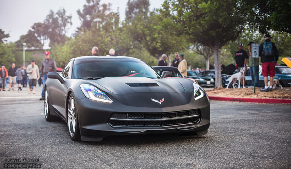 C7 Corvette Stingray in Matte Black Home