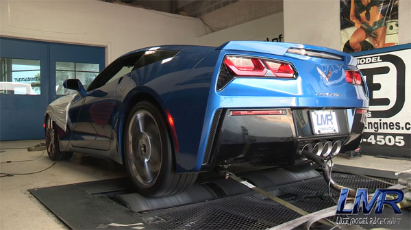 C7 Corvette Stingray with Heads and Cam on Dyno (2)