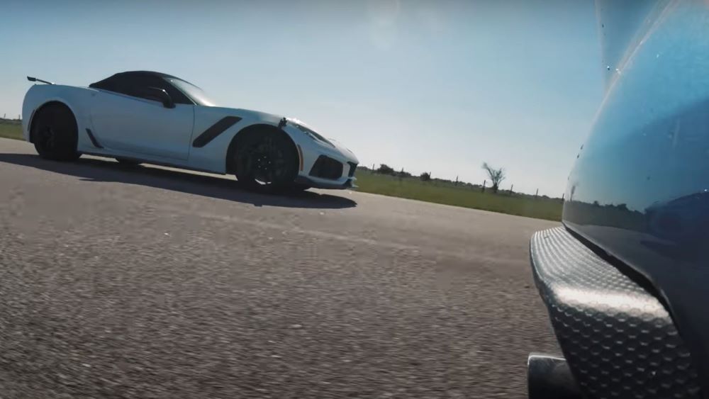 C7 Corvette ZR1 vs 2020 Shelby GT500 Roll Race