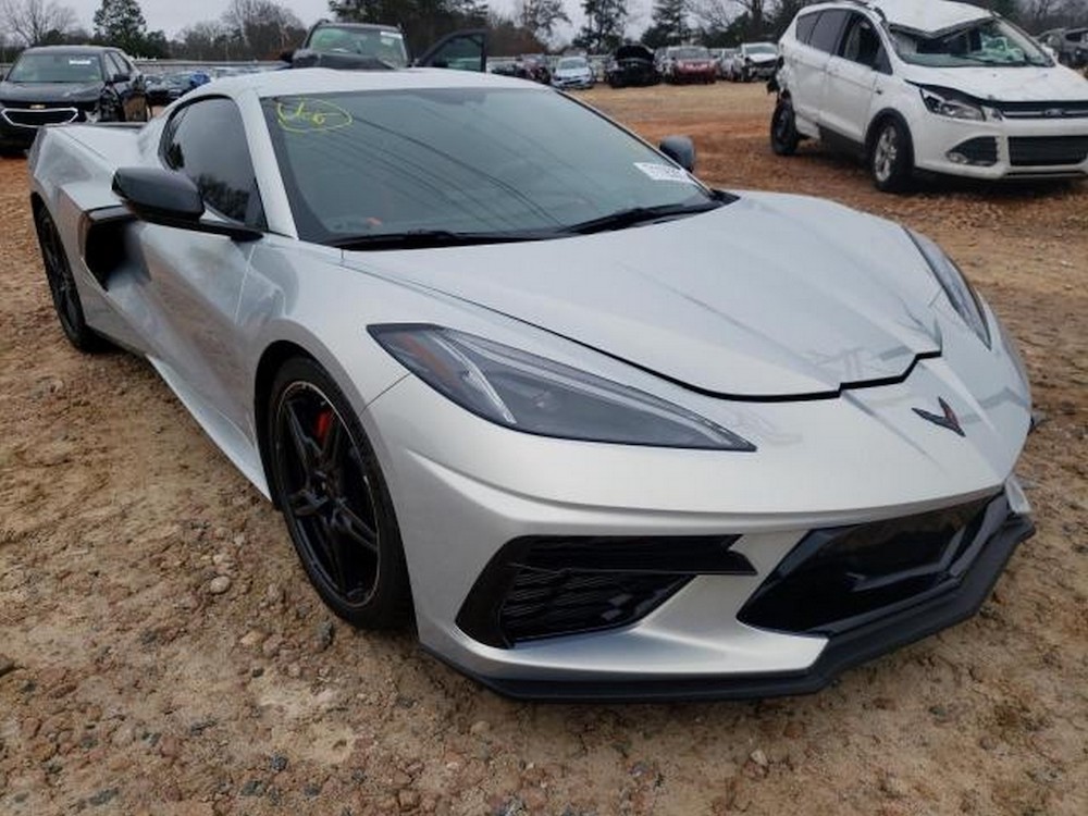 Salvaged 300-Mile 2022 Corvette